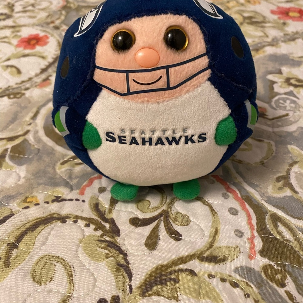 Seattle Seahawks Beanie Ballz Plush Toy